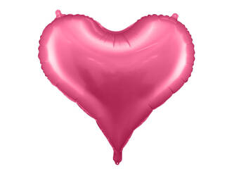 Balon foliowy Serce 75x64,5cm różowy 005501