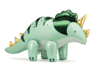 Balon foliowy Triceratops 101x60,5cm zielony 013216