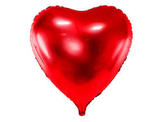 Balon foliowy serce 72x73cm czerwony 133907
