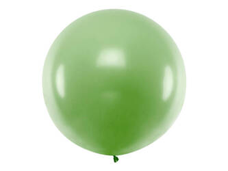 Balon okrągły 1m Pastel Green 746992