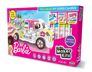Barbie BTBA-M01Y Maker Kitz Zestaw Kreatywny pomaluj kampera 856077