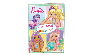 Barbie Dreamtopia Naklejam I Koloruję 341503