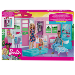 Barbie FXG54 Przytulny domek z wyposażeniem 690798