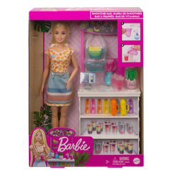 Barbie GRN75 Lalka + barek Smoothie zestaw 908954