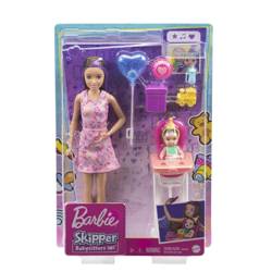 Barbie GRP40/FHY97 Skipper opiekunka + lalka 909623