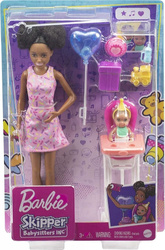 Barbie GRP41/FHY97 Skipper opiekunka + lalka 909616