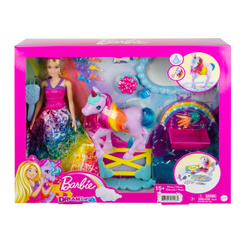 Barbie GTG01 Księżniczka + jednorożec zestaw 914061