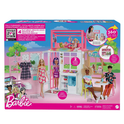Barbie HCD47 Kompaktowy Domek Dla Lalek 007653