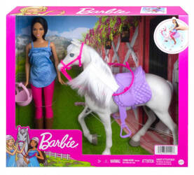 Barbie HCJ53 Lalka brunetka 011223**PROMOCJA**