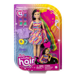 Barbie HCM90/HCM87 Totally hair z akcesoriami 014842