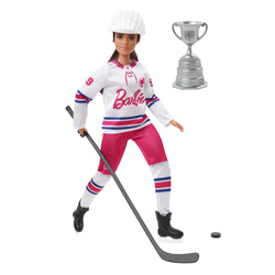 Barbie HCN30/HFG74 lalka sporty zimowe hokeistka 040063