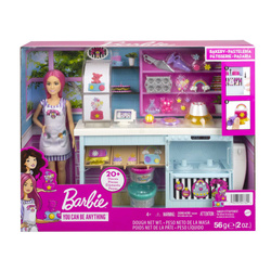 Barbie HGB73 Cukiernia zestaw + lalka 047604