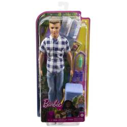 Barbie HHR66 Lalka Kemping Ken akcesoria 075218