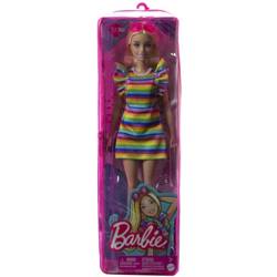 Barbie HJR96 Fashionistas Sukienka w paski 094325