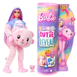 Barbie HKR02/HKR04 Cutie Reveal Różowy miś zwierzątko 106974