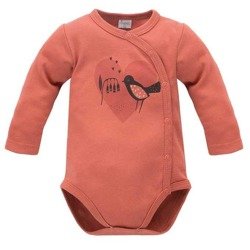 Body rozp dł rękaw little bird 74 czerwony pinokio