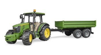 Bruder 02108 traktor john deere 5115m z przyczepą wywrotką 021085