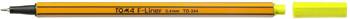 Cienkopis Toma F-Liner TO-344 0,4mm żółty