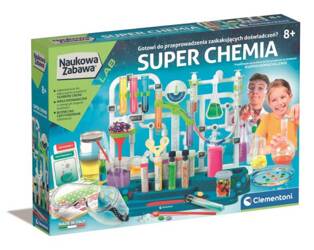 Clementoni Naukowa zabawa Super chemia 508051