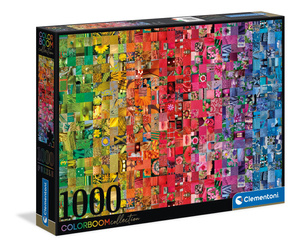 Clementoni Puzzle 1000 Color Boom Collage 395958