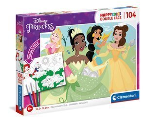 Clementoni Puzzle 104 Happy Color Princess 257140