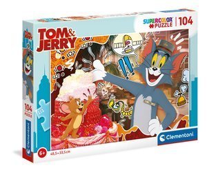 Clementoni Puzzle 104 Super Kolor Tom & Jerry 275168