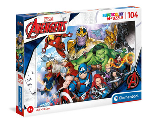 Clementoni Puzzle 104 el. Super Kolor Avengers