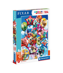 Clementoni Puzzle 104 el. Super Kolor Pixar Party