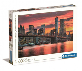 Clementoni Puzzle 1500 HQ East River at dusk 316939