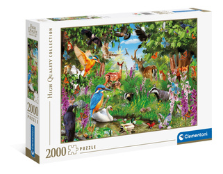 Clementoni Puzzle 2000 HQ Fantastic Forest 325665
