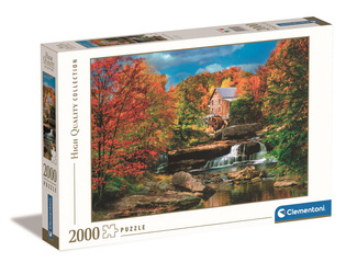 Clementoni Puzzle 2000 HQ Glade Creek Grist Mill 325740