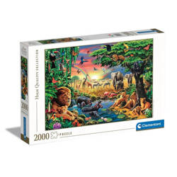 Clementoni Puzzle 2000 HQ The African gathering 320813