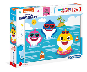 Clementoni Puzzle 24 elementy Maxi Baby Shark