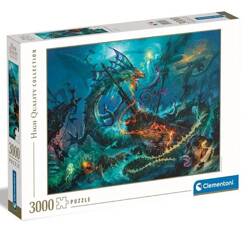 Clementoni Puzzle 3000 HQ The Underwater Battle 330232