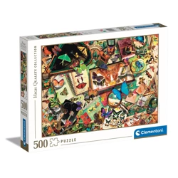 Clementoni Puzzle 500 HQ The Butterfly Collector 351251