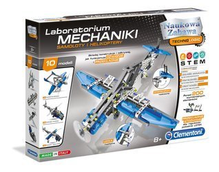 Clementoni laboratorium mechaniki - samochody i helikopter 609505