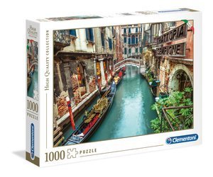 Clementoni puzzle 1000 wenecja kanał wodny