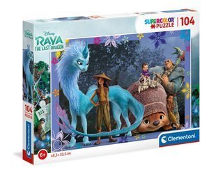 Clementoni puzzle 104 super kolor raya &the last dragon