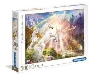 Clementoni puzzle 500 sunset unicorns jednorożec 350544