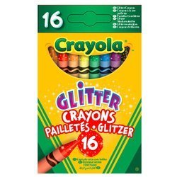 Crayola: brokatowe kredki świecowe 16 szt