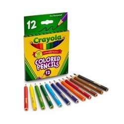 Crayola: mini kredki ołówkowe 12 szt