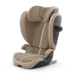 Cybex Solution G2 Plus Almond Beige beige fotelik samochodowy od ok. 3 - 12 lat, od 15 - 50 kg