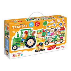 CzuCzu Moto puzzle Traktor 2+ 3+ 493211