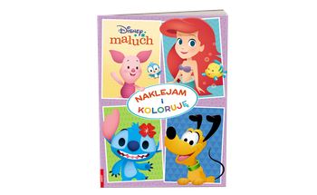 Disney Maluch Naklejam I Koloruję 341213