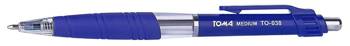 Długopis Toma automatyczny Medium TO-038 1mm niebieski