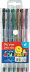 Długopis Żelowy Metalik 6kol Fj-G06m Fun&Joy 638835