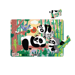 Dodo puzzle ramkowe pandy 21 el. 241872