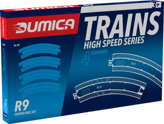 Dumica curved rail set r9 203254