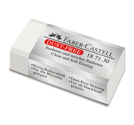 Faber-Castell Gumka Dust Free plastikowa mała 871303