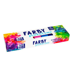 Farby plakatowe12kol +2k Oxford 206799